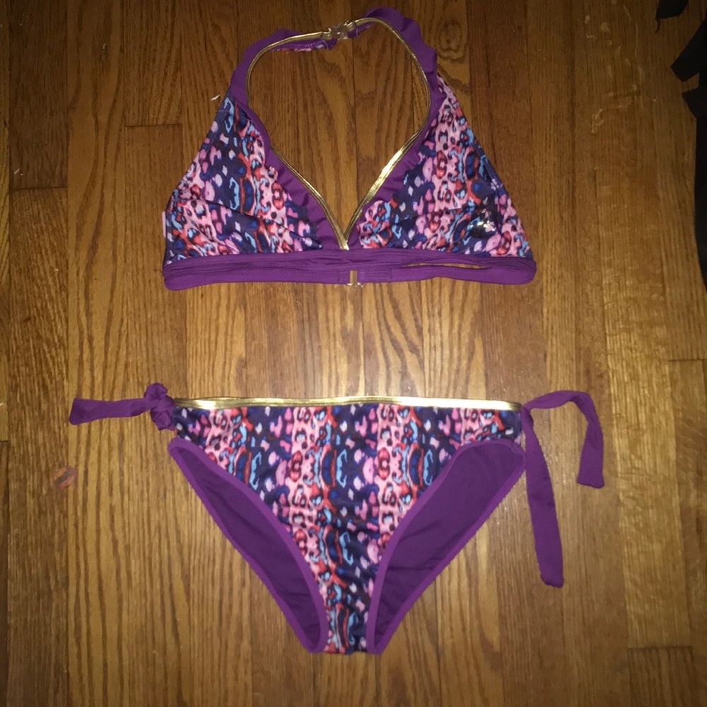 Two piece bathing suit